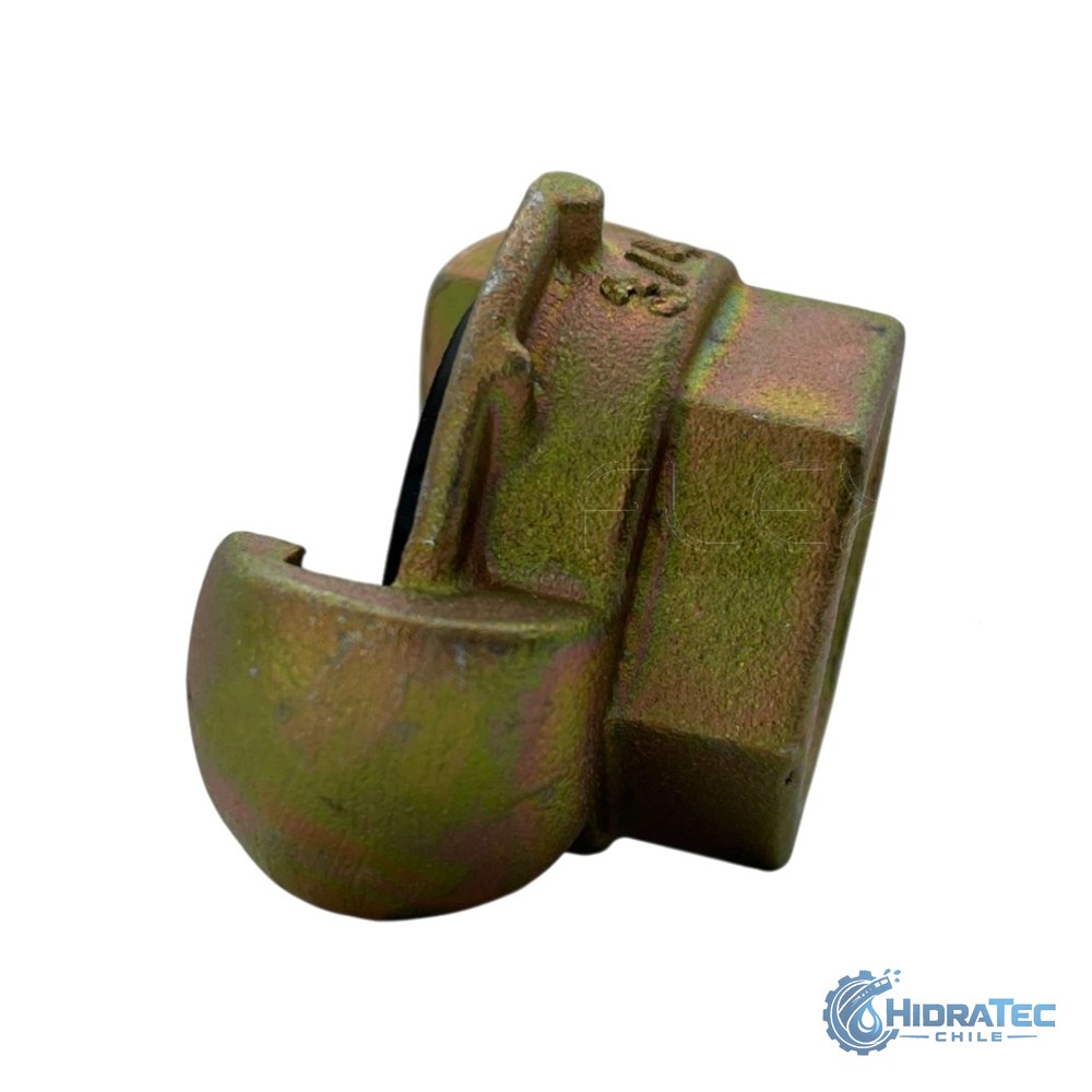 ACOPLE HEMBRA HI CHICAGO EUROPEO 3/4" BSP AC — HidraTec Chile