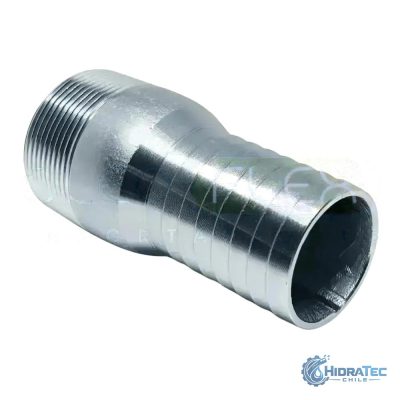 ACOPLE BAJA PRESION MACHO ESPIGA 1/2"NPT AC ZINCADO — HidraTec Chile