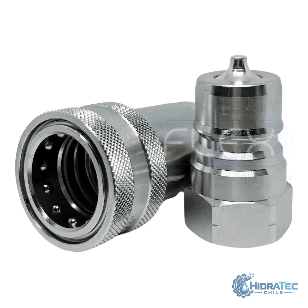 ACOPLE RAPIDO HIDRAULICO 1/2 NPT — HidraTec Chile