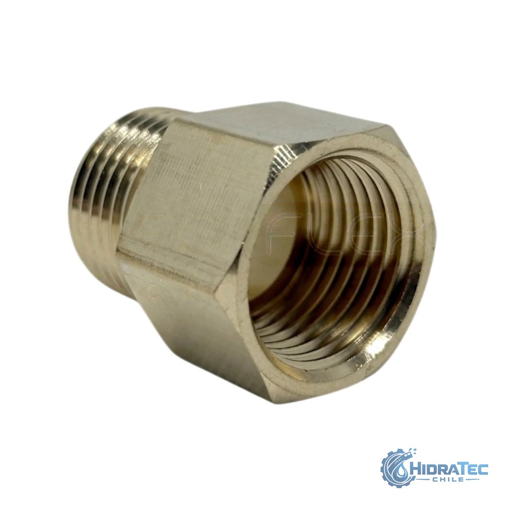 Ampliador Bronce NPT — HidraTec Chile
