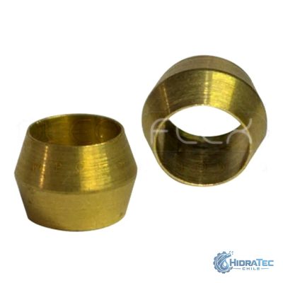 Anillo de Compresión (Cono Barril) Bronce — HidraTec Chile