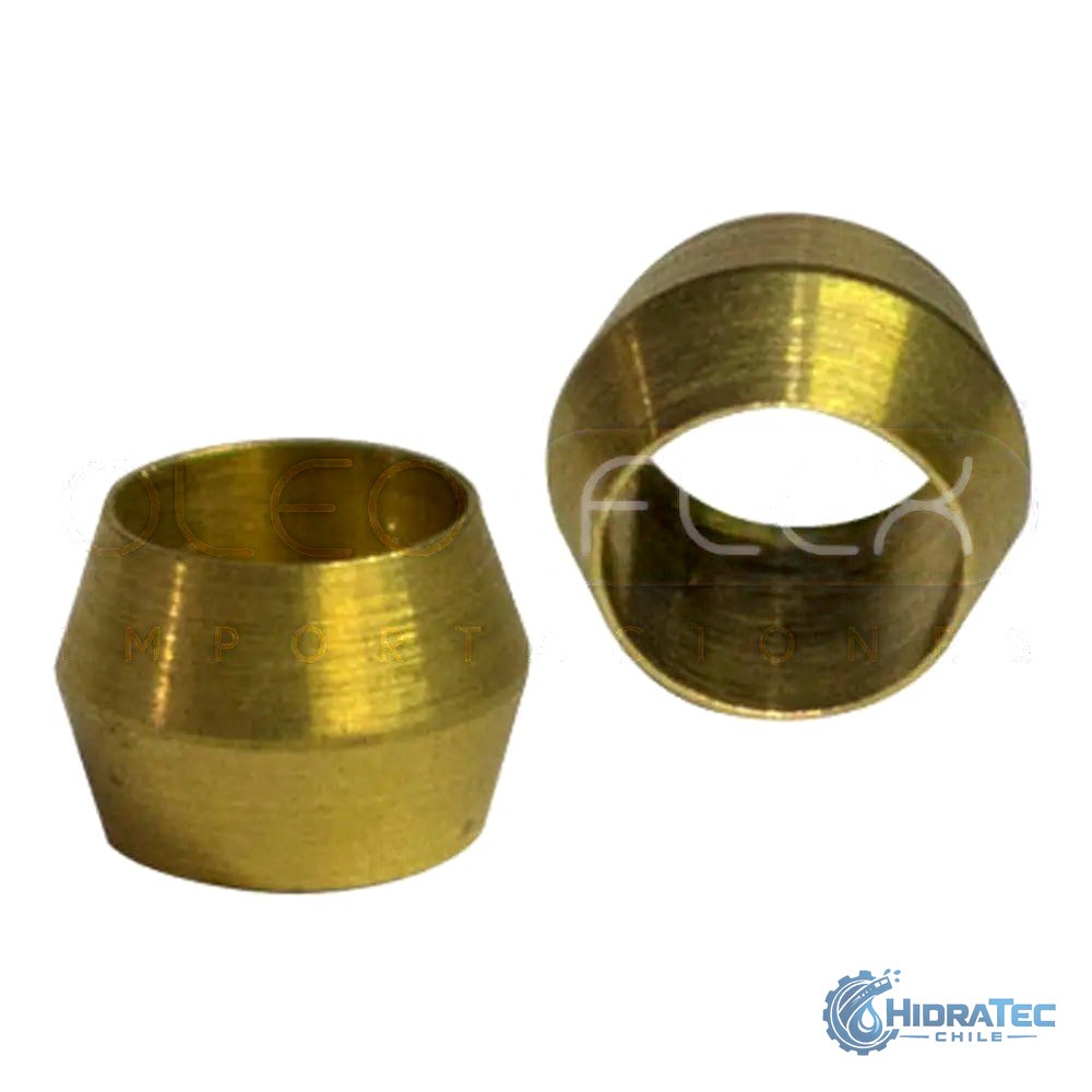 Anillo de Compresión (Cono Barril) Bronce — HidraTec Chile