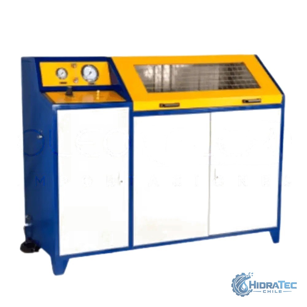 BANCO DE PRUEBA HIDRONEUMATICO 3200BAR — HidraTec Chile