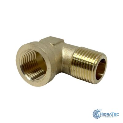 Codo Bronce NPT — HidraTec Chile