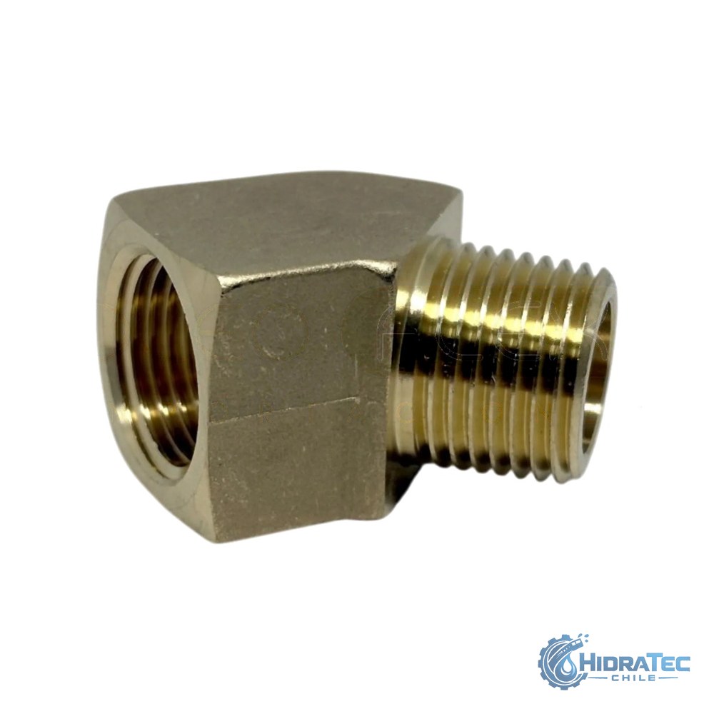 Codo Bronce NPT — HidraTec Chile
