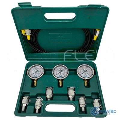 KIT DE TESTEO PRESIÓN HIDRÁULICA STANDARD 9000PSI/600BAR/ 60MPA — HidraTec Chile
