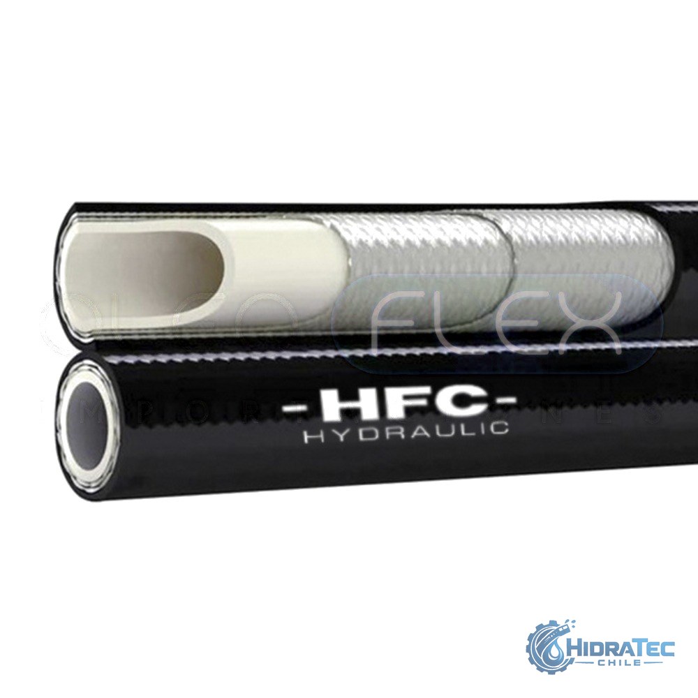 MANGUERA HIDRÁULICA HFC R8 3/8" x 100MTS PARALELA — HidraTec Chile