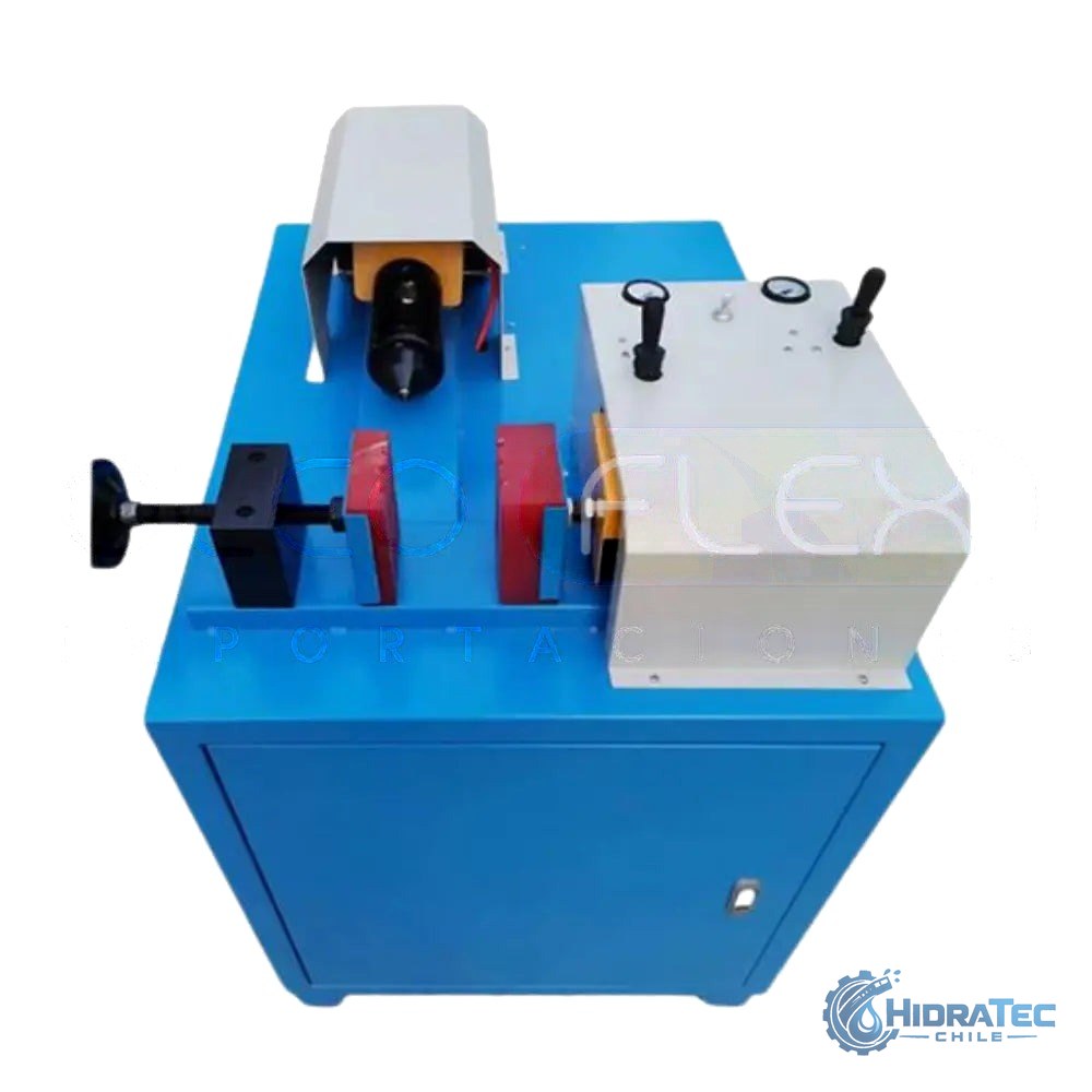 MAQUINA INSERTADORA DE CONEXIONES HIDRAULICAS HASTA 2 PULGADAS — HidraTec Chile