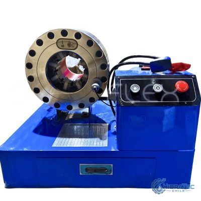 MÁQUINA PRENSADORA MANGUERAS HIDRAUILCAS 12 V/24 V 1/8"–1″ – POTENCIA Y VERSATILIDAD — HidraTec Chile