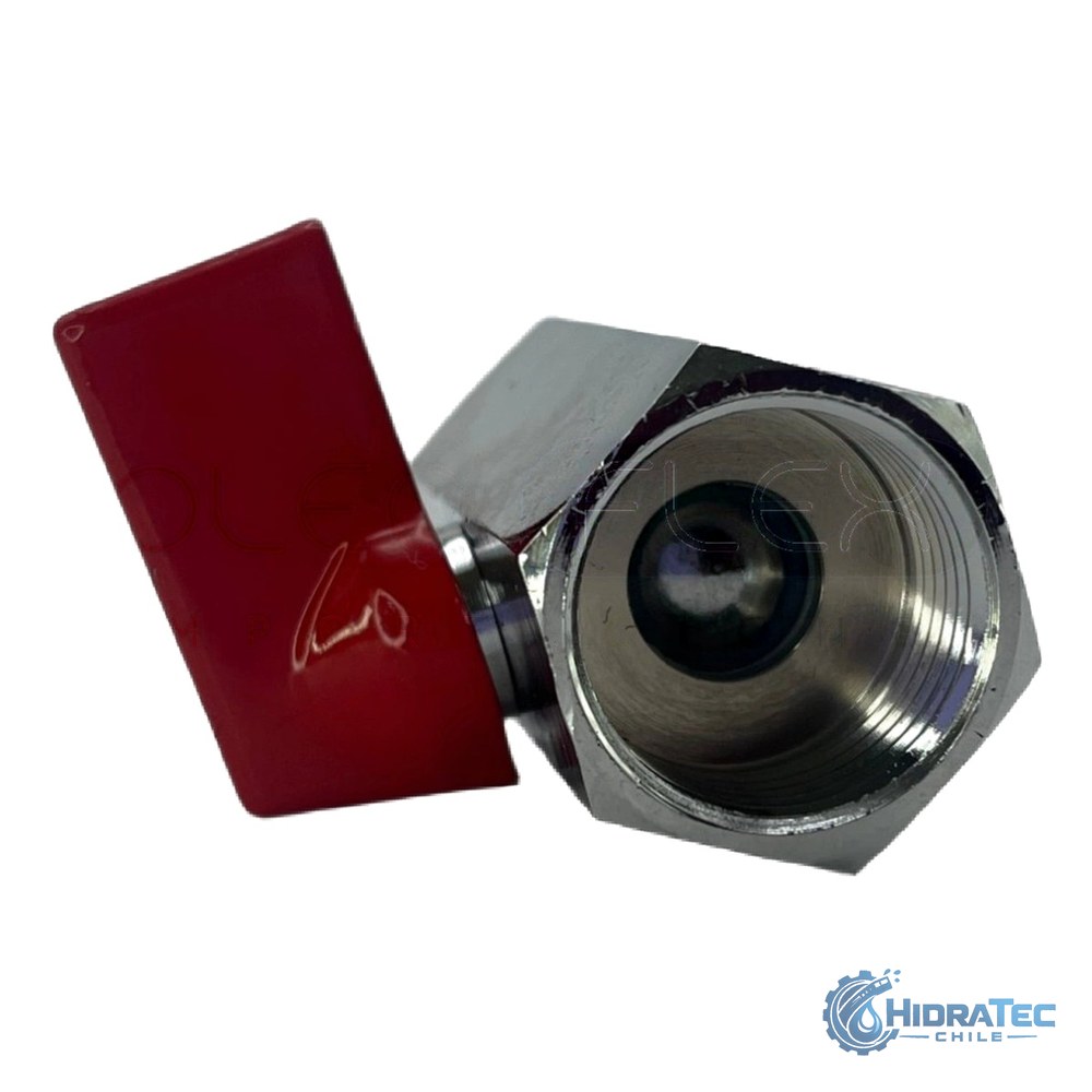 MINI VALVULA 1/4 NPT — HidraTec Chile