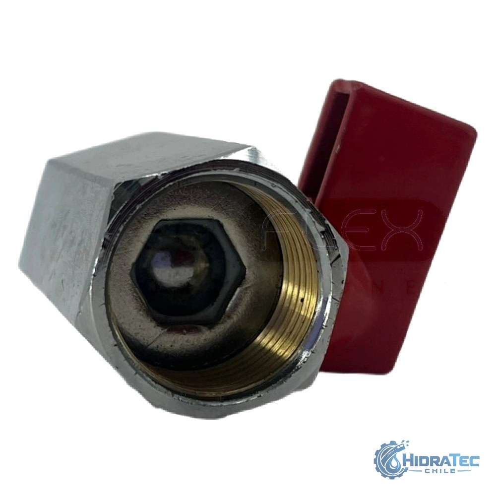 MINI VALVULA 1/4 NPT — HidraTec Chile