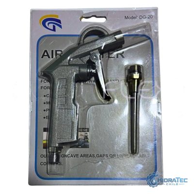 PISTOLA DE SOPLETEAR BOQUILLA LARGA CONEXIÓN 1/4" — HidraTec Chile