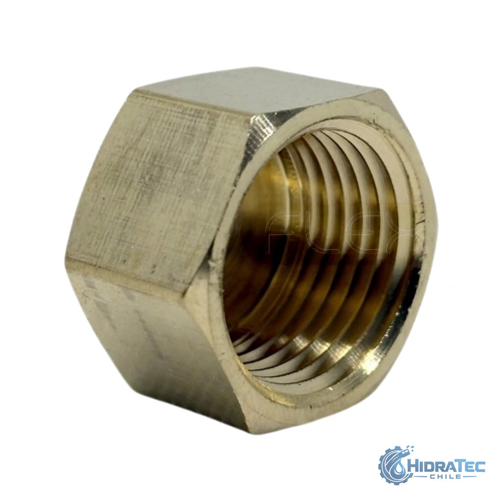 Tapón Bronce NPT — HidraTec Chile