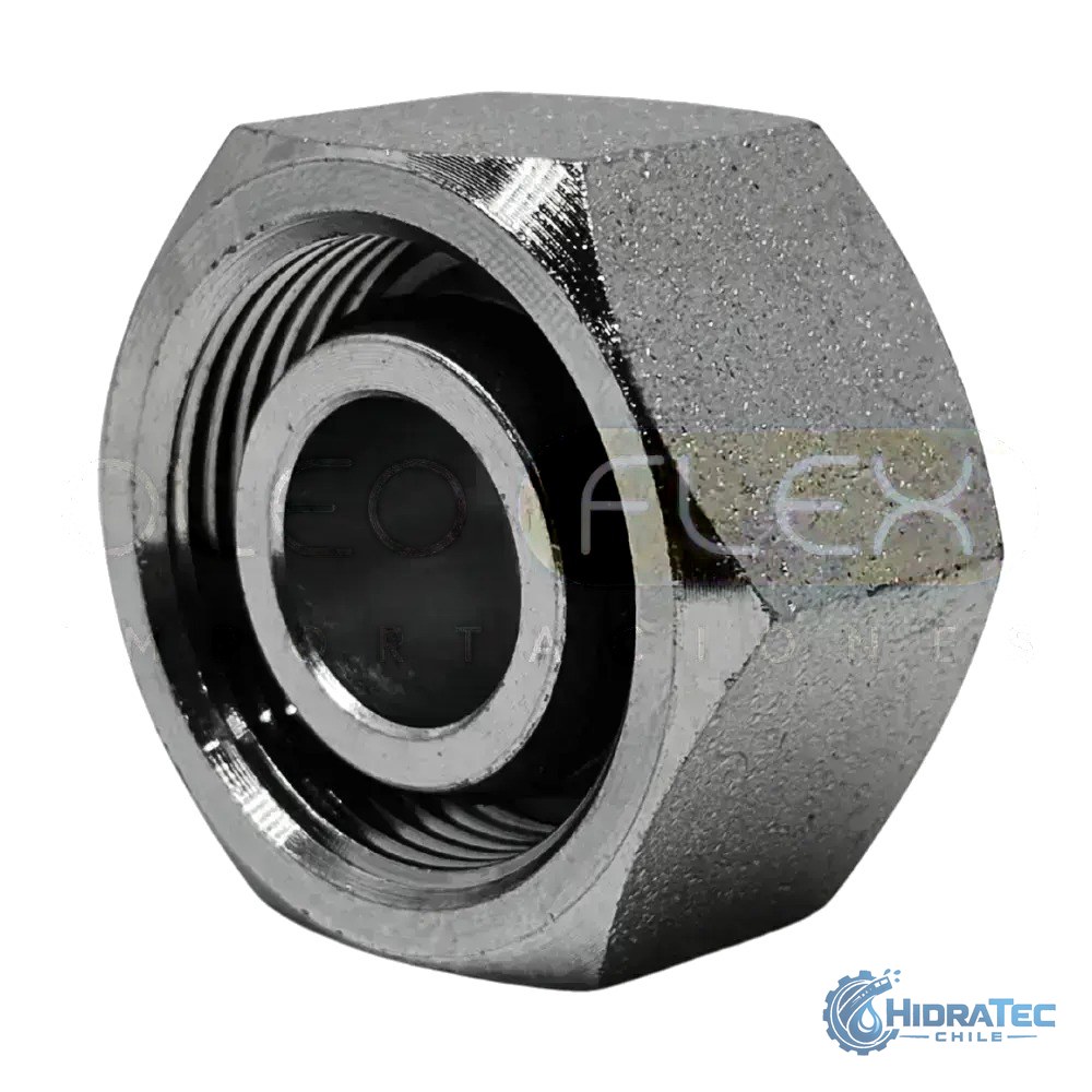 Tapón Hembra Giratoria — DIN 2353 — HidraTec Chile