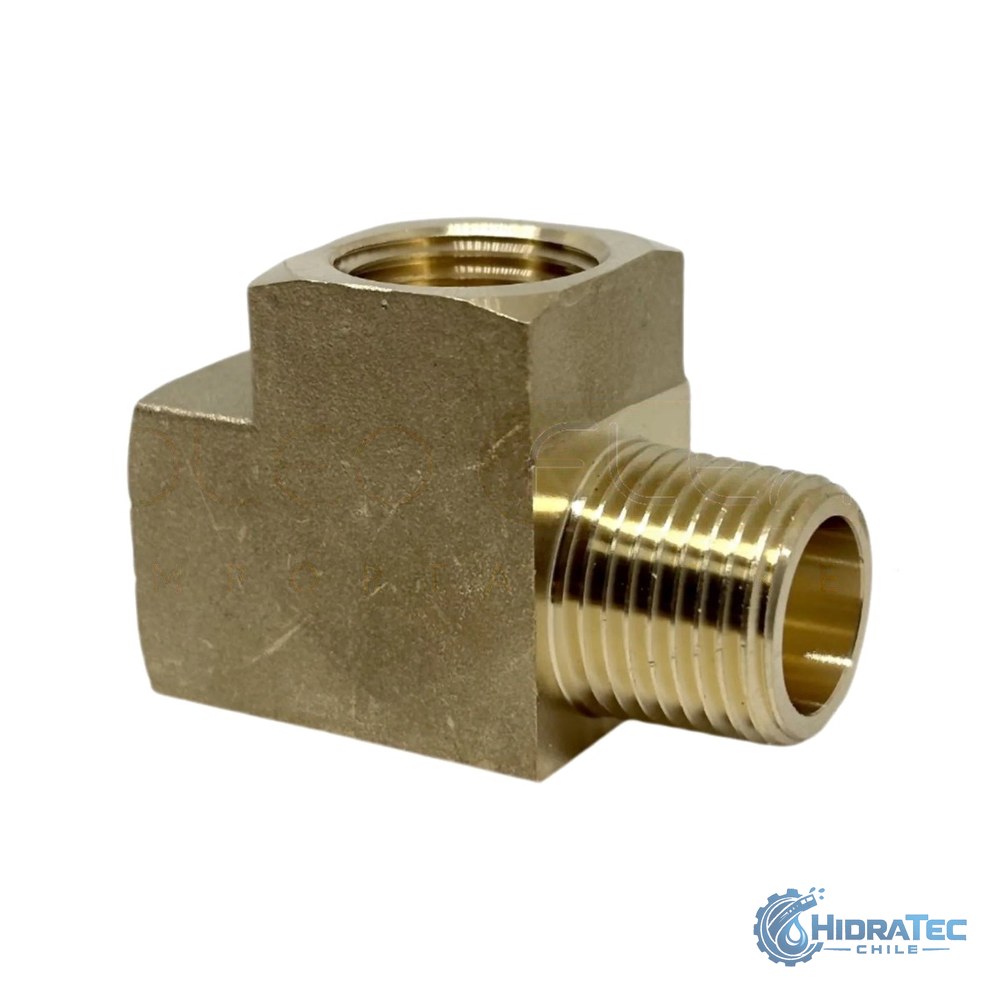 Tee Bronce NPT — HidraTec Chile
