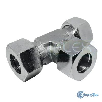 Tee Unión Tubo a Tubo TIA — DIN 2353 — HidraTec Chile