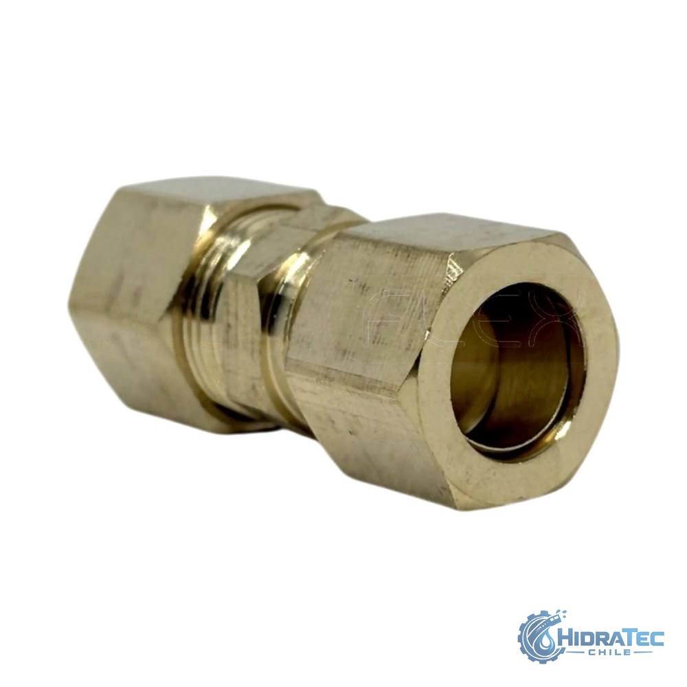 Unión Compresión OD Bronce — HidraTec Chile