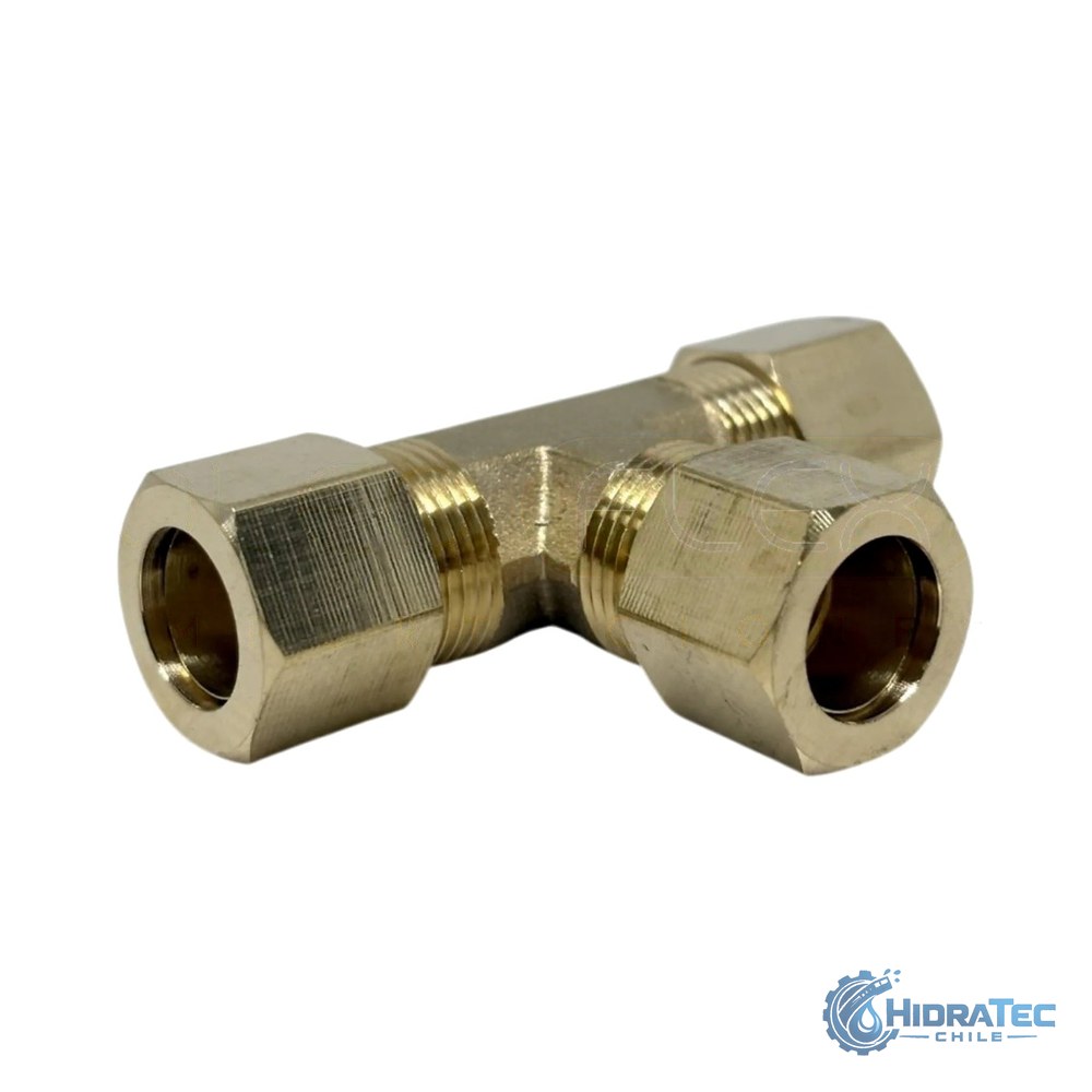 Unión Compresión OD Bronce — HidraTec Chile